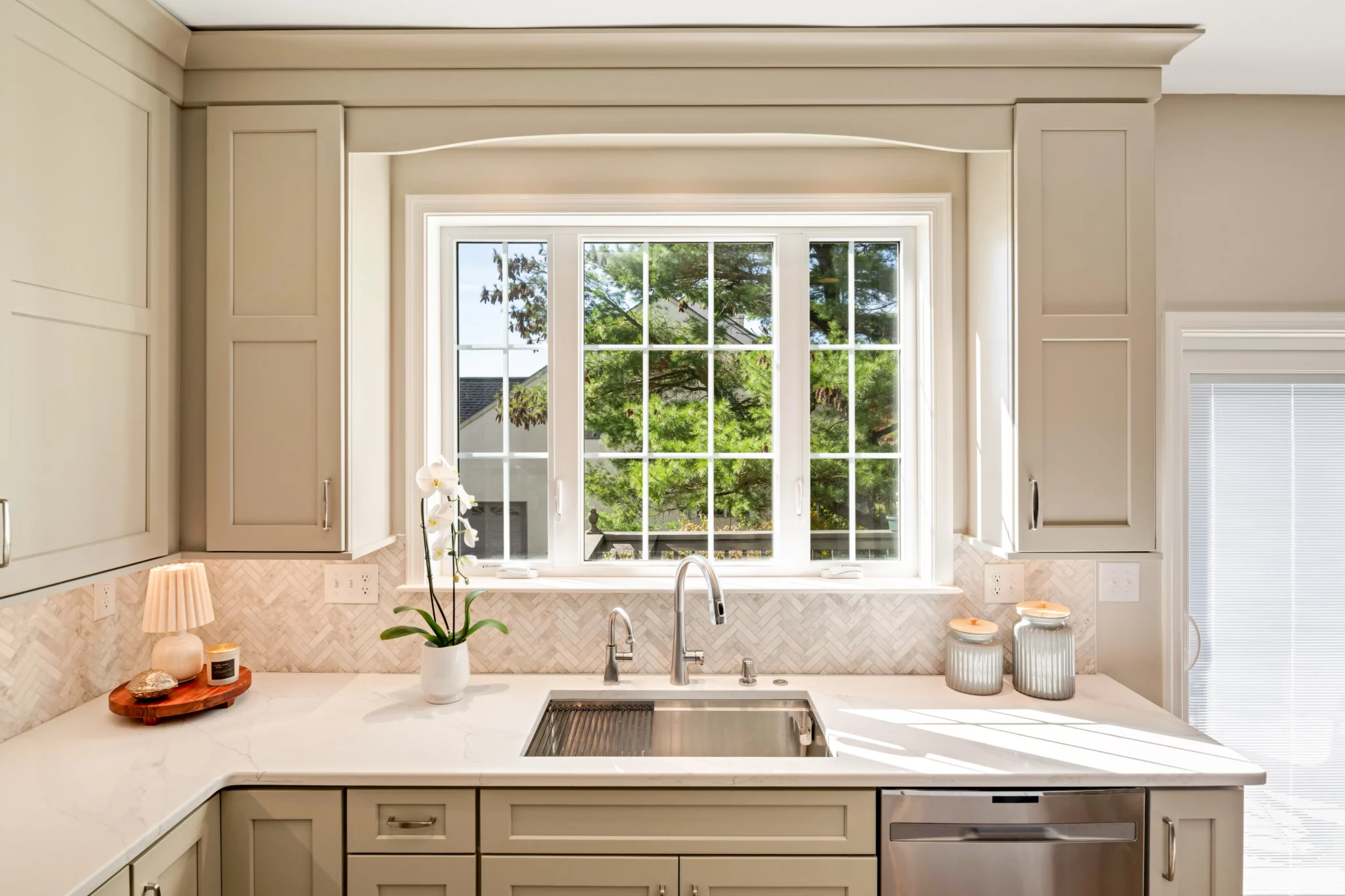 Streamlined Transitional Outdoor Kitchen Remodel in Ambler, PA by Custom Craft project photo 7