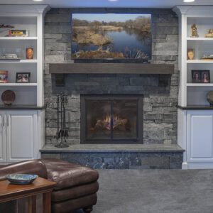 Fireplace with Built-ins